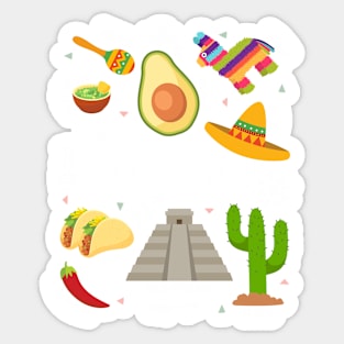 Viva Mexico Mexican travel vacation Sticker